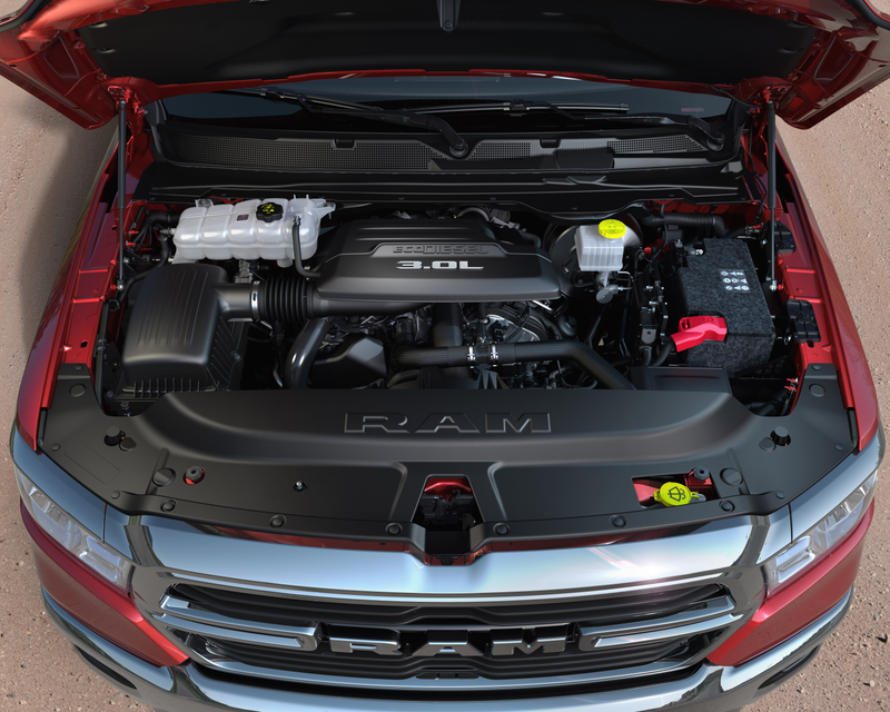 Illustration for article titled The New Ram 1500 Finally Gets the EcoDiesel and Now It Makes 480 lb-ft of Torque